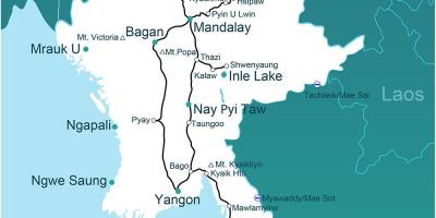Одній карті М'янми