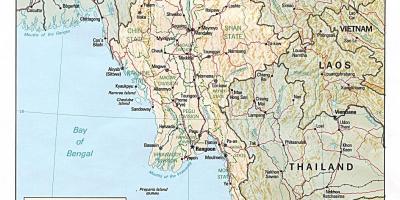 Оффлайн карта М'янма 